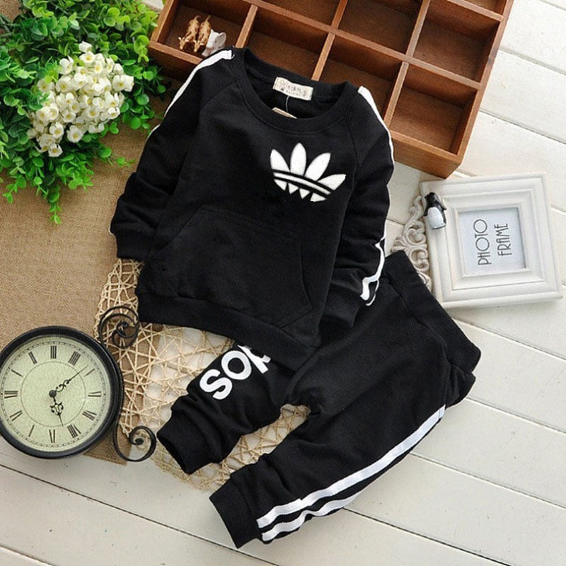 Casual Baby Girl Clothes Sets Children Suit