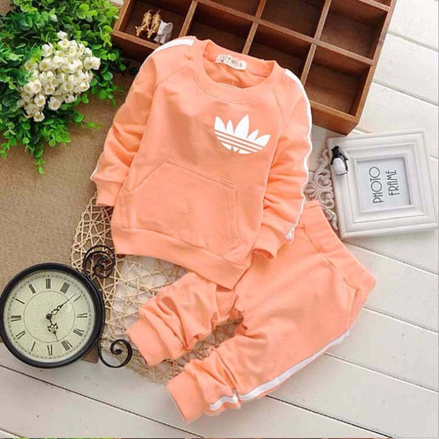 Casual Baby Girl Clothes Sets Children Suit