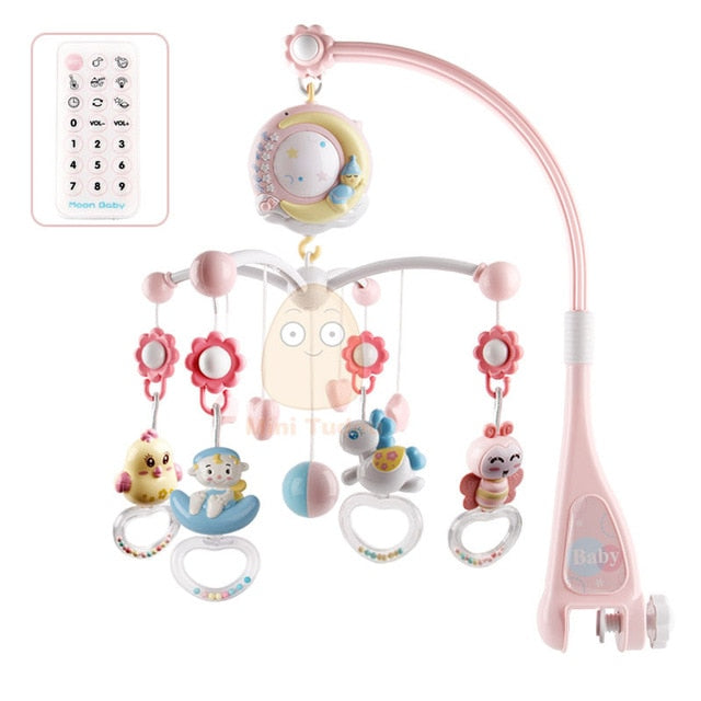 Baby Rattles Crib Mobiles Toy Holder