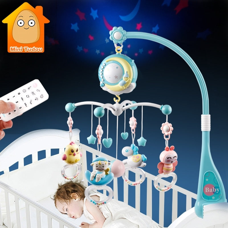 Baby Rattles Crib Mobiles Toy Holder