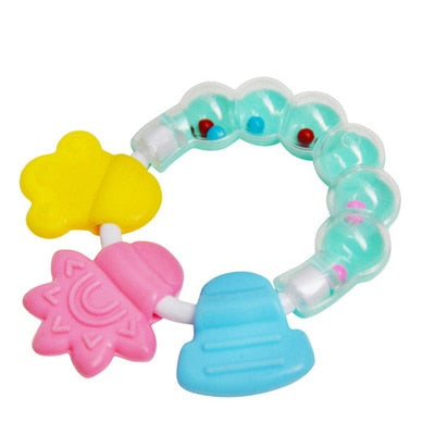 Newborn Baby rattles Teether Toy Teeth Biting