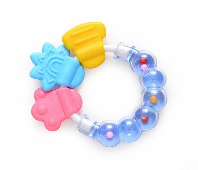 Newborn Baby rattles Teether Toy Teeth Biting