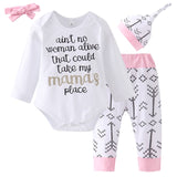 4 Pieces!! Newborn Baby Girl Clothing Set